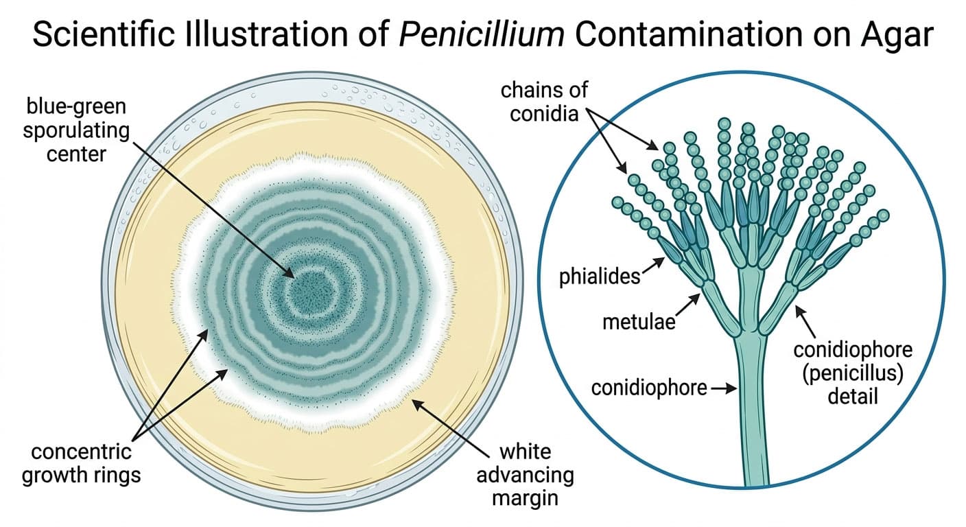 Penicillium reference photo